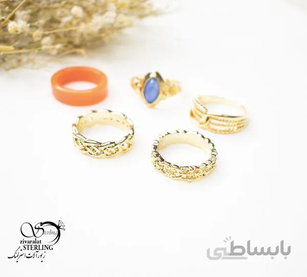 پک انگشتر زنانه کد 5585