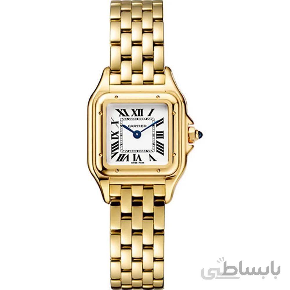 ساعت مچی زنانه کارتیر مدل Cartier Panthere Gold De.4565C