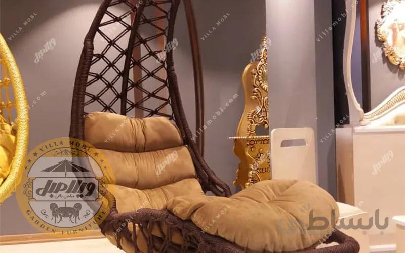 صندلی آویزی مدل تختی یک نفره