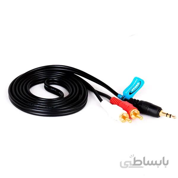 کابل یک به دو صدا 1.5 متری