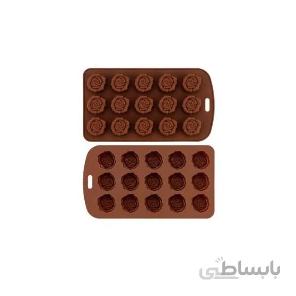 قالب شکلات نیلوفر مدل Rozi 1171