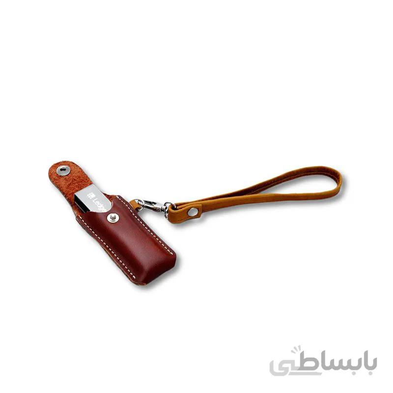 محافظ چرمی کیف پول لجر نانو ایکس Ledger Nano X رنگ قهوه ای