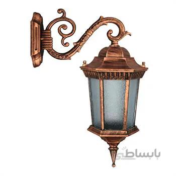 چراغ دیواری حیاطی تکشیدفام مدل رابو 7102D