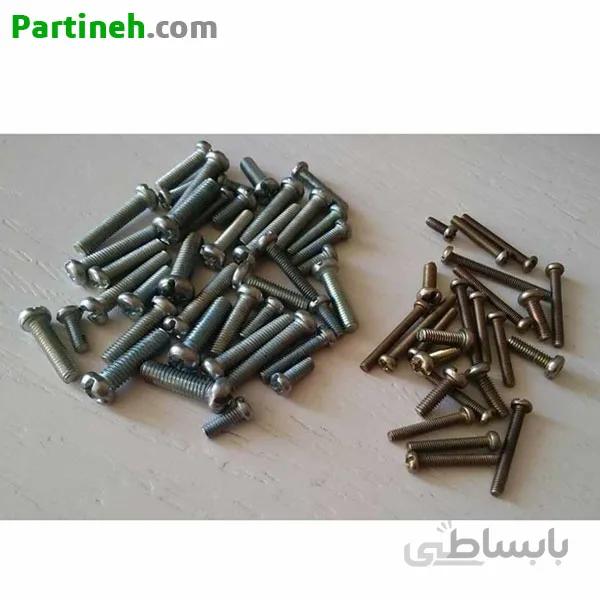 پیچ دو سو - چهار سو آهنی سایز M3 طول 20 میلیمتر ا Partineh.com