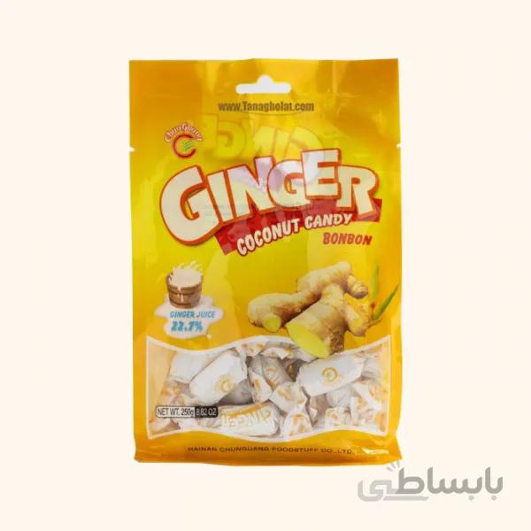 تافی زنجبیل 250 گرم GinGer toffee