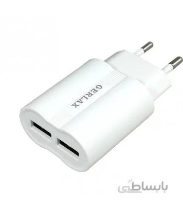 شارژر جرلکس مدل GA-06 به همراه کابل تایپ سی