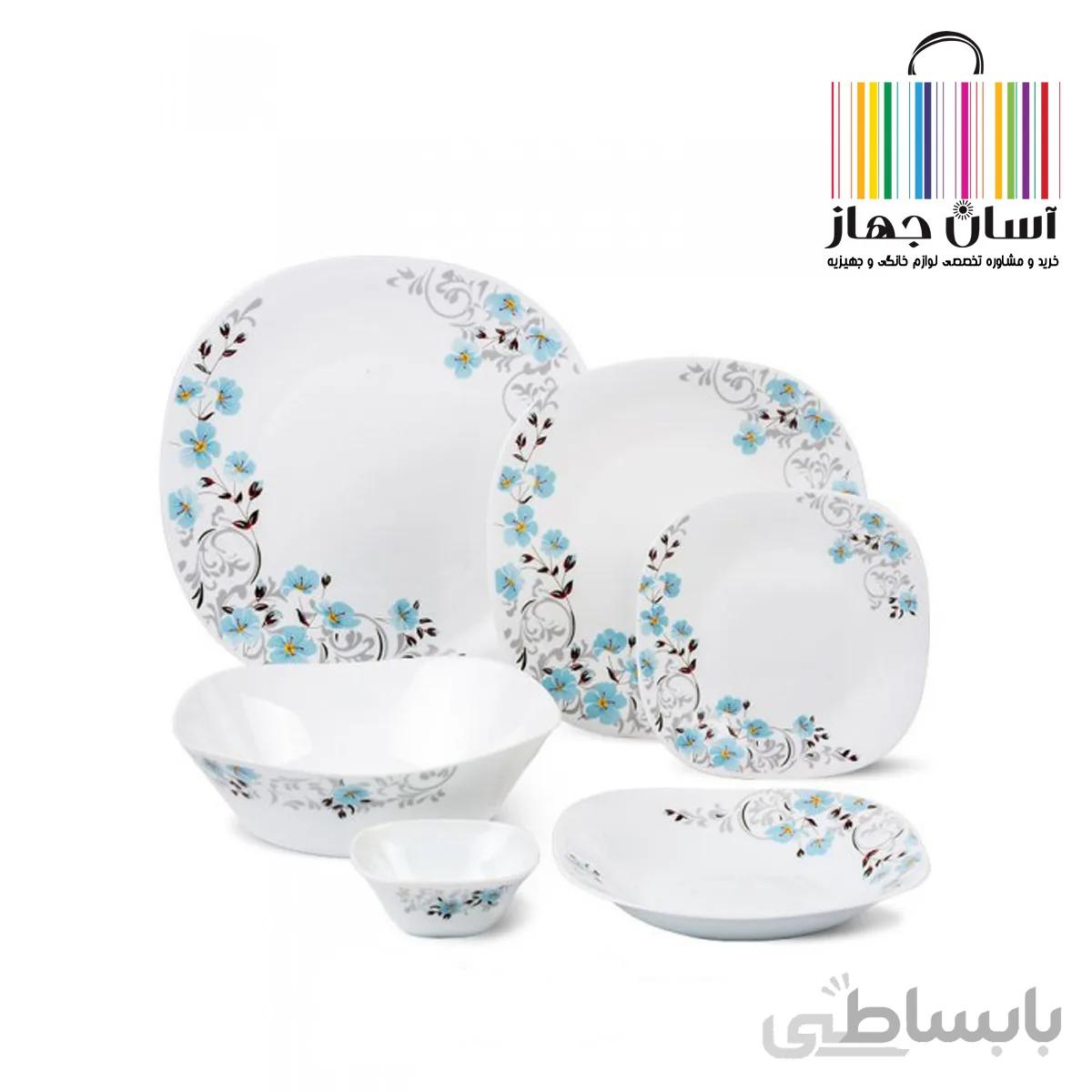 سرویس غذاخوری 26 پارچه اپال طرح لاریس(Laris)