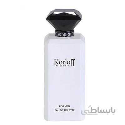 ادو تویلت مردانه این وایت کورلوف ا In white KORLOFF PARIS