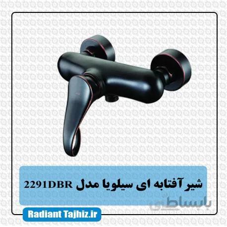 شیر توالت کرومات مدل سیلویا 2291DBR