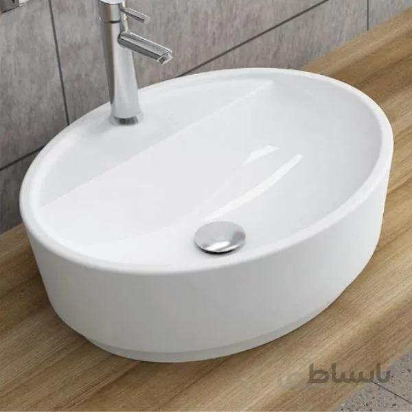 روشویی روکابینتی گلسار مدل وینر 45 بیضی