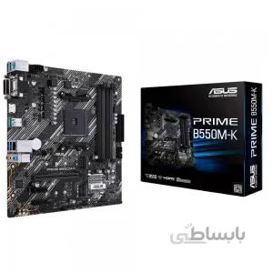 مادربرد ایسوس PRIME B550M-K ا ASUS PRIME B550M-K AMD AM4 micro ATX Motherboard