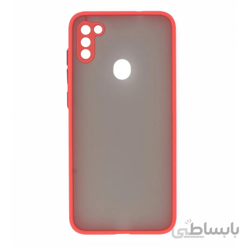 قاب گوشی سامسونگ Galaxy A11 / M11 پشت مات محافظ لنز دار مدل M-LNZ