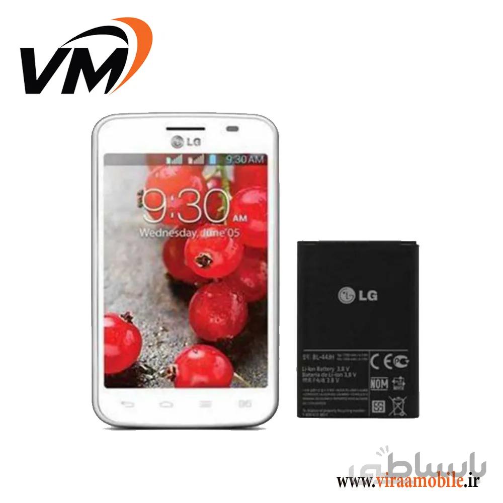 باتری اصلی گوشی ال جی LG Optimus L4 ii dual E445 – BL-44JH