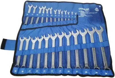 آچار یکسر تخت یکسر رینگی سیموند مجموعه 22 عددی ا Simond 6-32 Combination Wrench Set 22 PCS