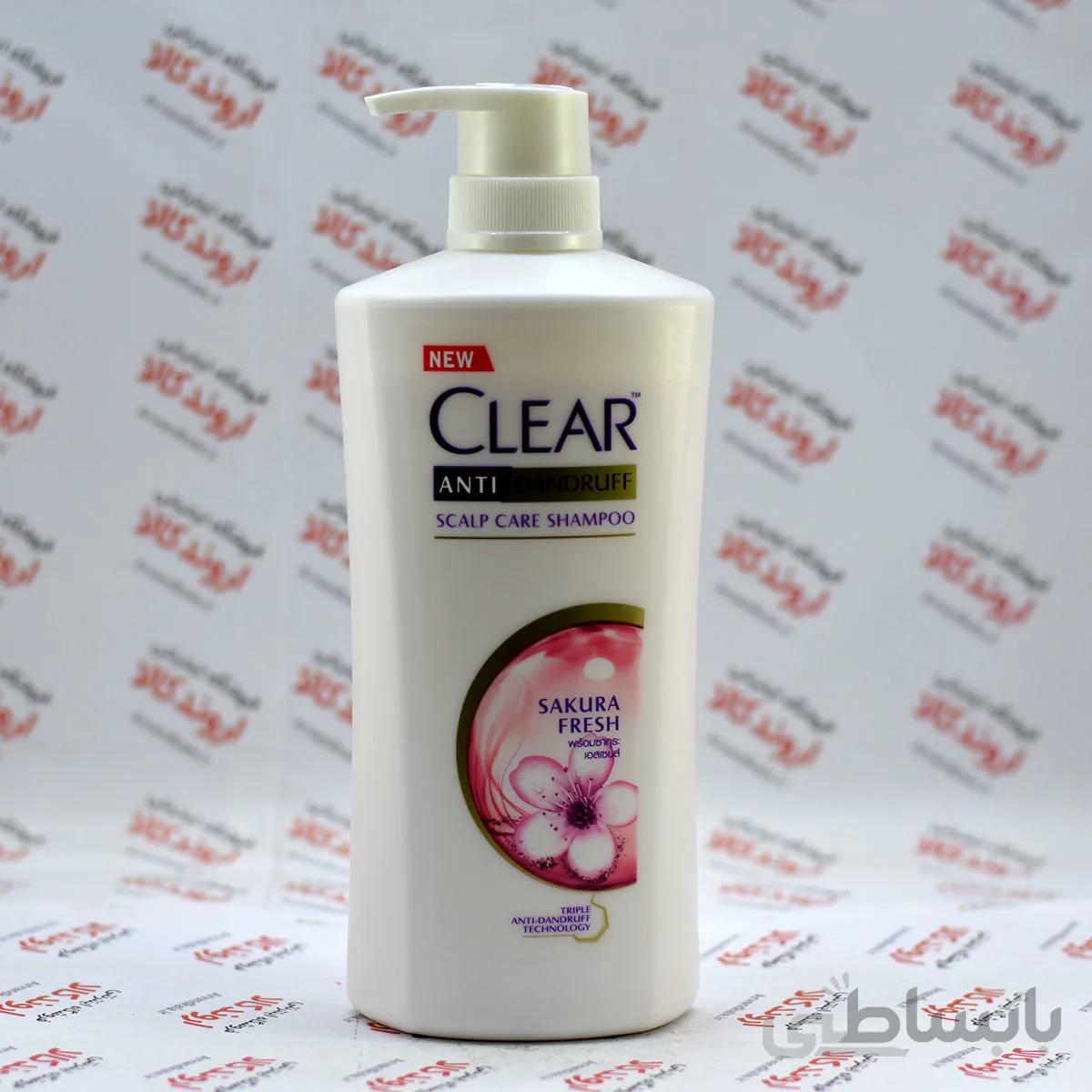 شامپو ضد شوره کلیر CLEAR مدل(650 میلی لیتر) SAKURA FRESH