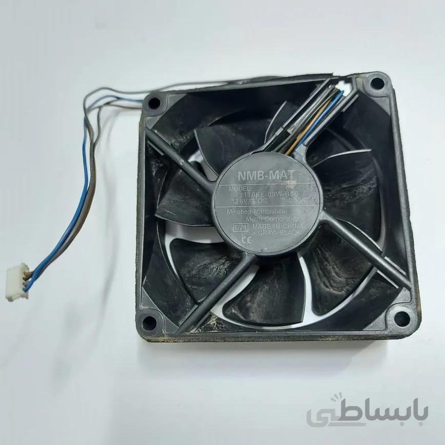 فن مربعی 80*80*25 میلیمتر 12 ولت 0.33 آمپر هیتاچی CP-X445 ویدئو پروژکتور