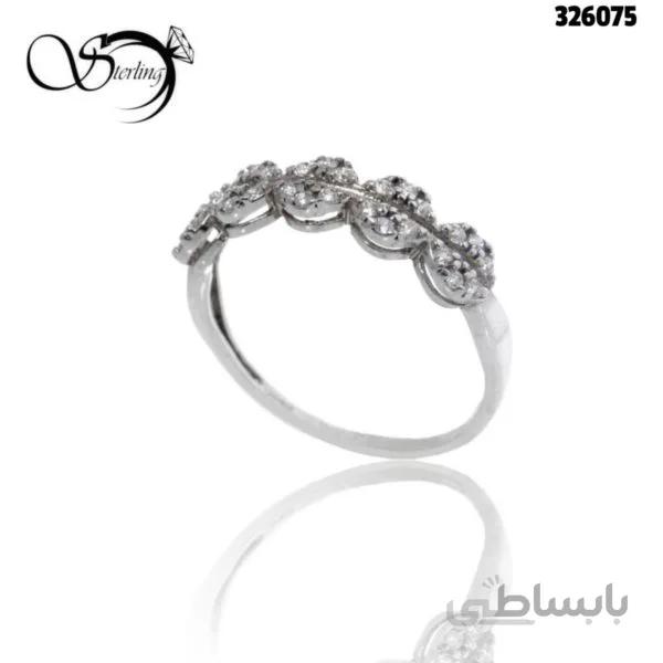 انگشتر نقره زنانه کد:۱۹۲۱