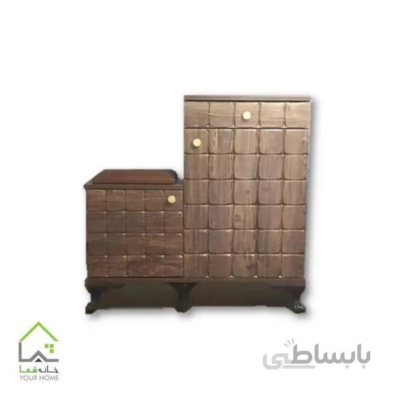 جاکفشی نیمکت دار مشبک