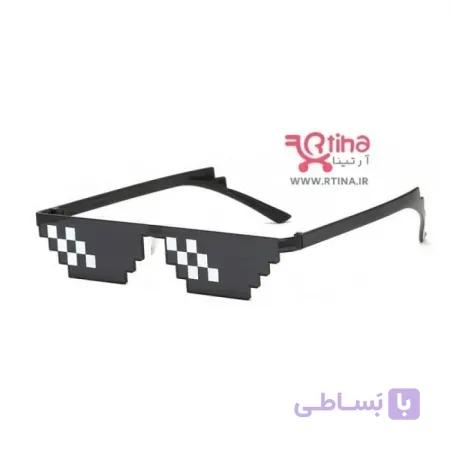 عینک آفتابی PIXEL طرح موزائیکی (Thug life) کلاسیک