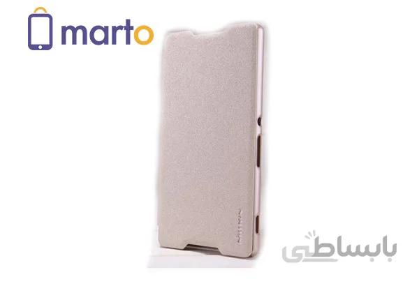 کیف نیلکین سری اسپارکل NEW LEATHER مناسب برای گوشی سونی Xperia Z4 ا Nillkin Sparkle Series New Leather case for Sony Xperia Z4