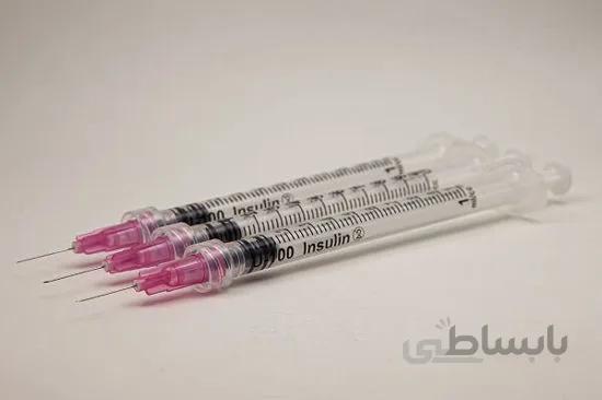 سرنگ 1 سی سی حلما مدل لوئرلاک (پیچی) گیج 29 با طول 12 میلی متر Helma LuerLock Syringe 29G 1cc (بسته 60 عددی)