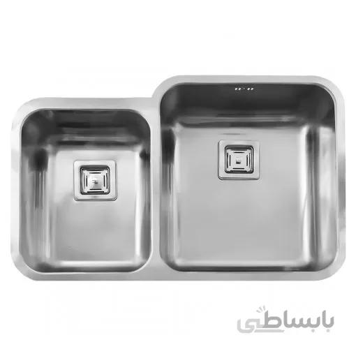سینک ظرفشویی زیر کورین کد 905 استیل البرز ا 905 زیر کورین