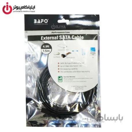 کابل ESATA به ESATA برند بافو به طول 1.5 متر