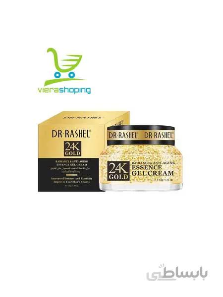 کرم ژل ضد چروک دکتر راشل ۲۴K gold