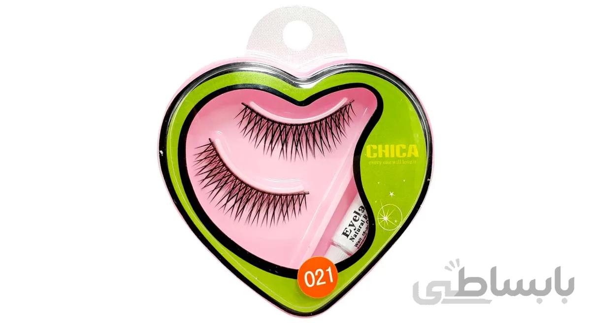 مژه مصنوعی CHICA مدل 3D به همراه چسب