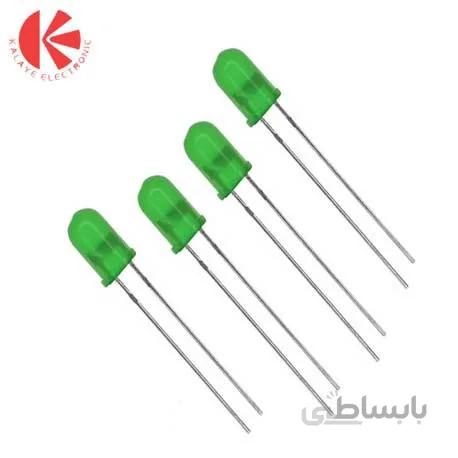 ال ای دی 5 میل خود رنگ سبز