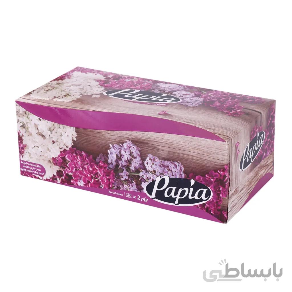 دستمال کاغذی جعبه ای 150 ورق دولا پاپیا