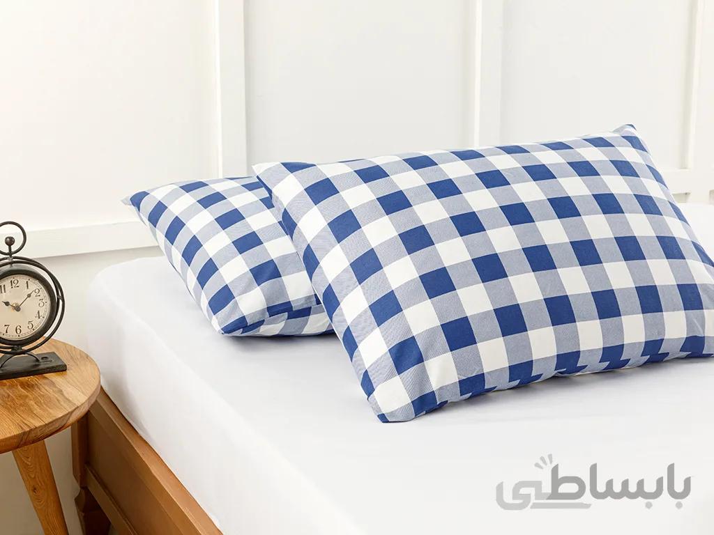 روبالشی انگلیش هوم مدل gingham بسته ۲ عددی