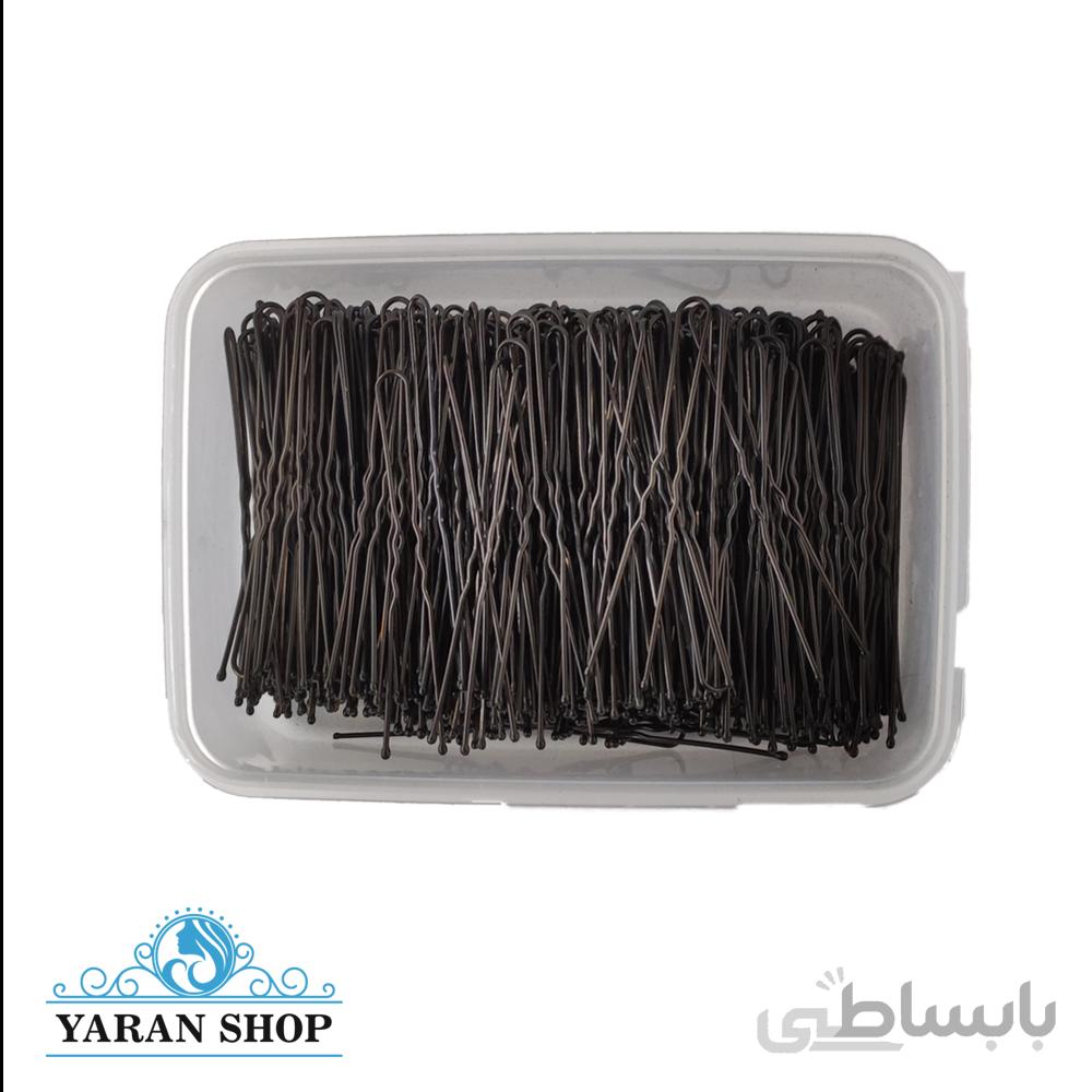 سنجاق مو گیر سر شینیون خطی سایز بلند ایتالیایی 500 گرم