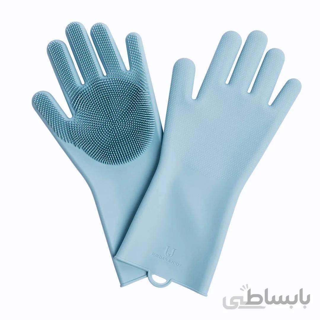 دستکش ظرفشویی سیلیکونی اسکاچ دار شیائومی