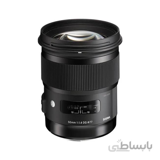 لنز سیگما Sigma 50mm f/1.4 DG HSM Art for Canon ا Sigma 50mm f/1.4 DG HSM Art for Canon