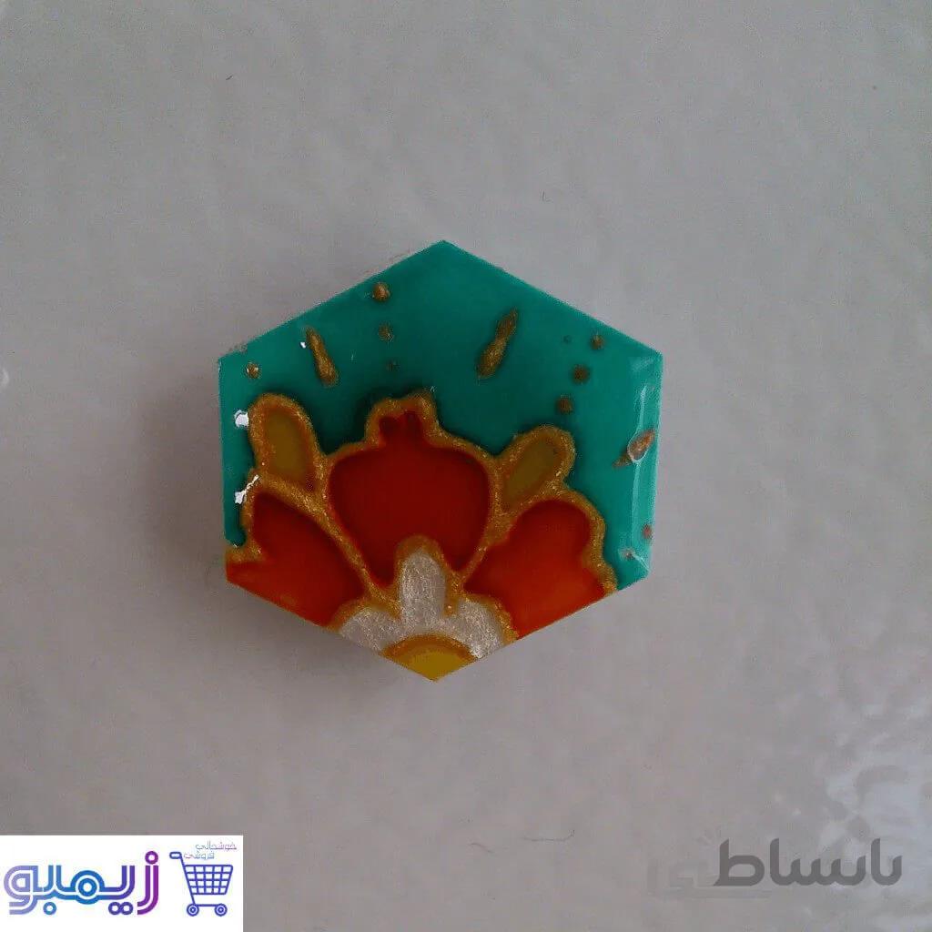 مگنت یخچال مدل گل ماندالا