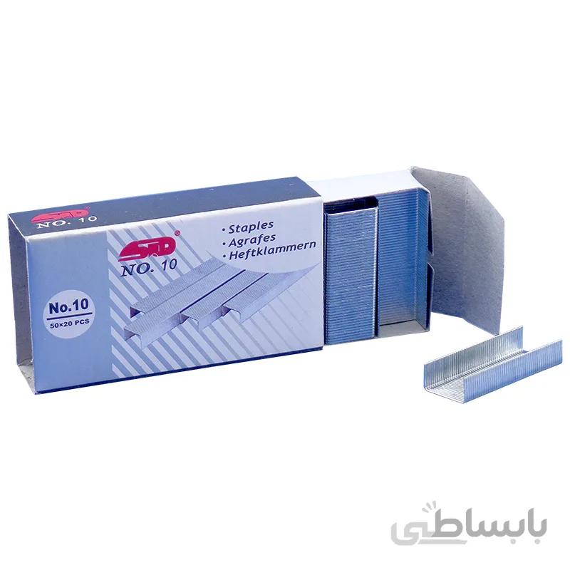 سوزن منگنه STD سایز NO.10 بسته 1000 تایی