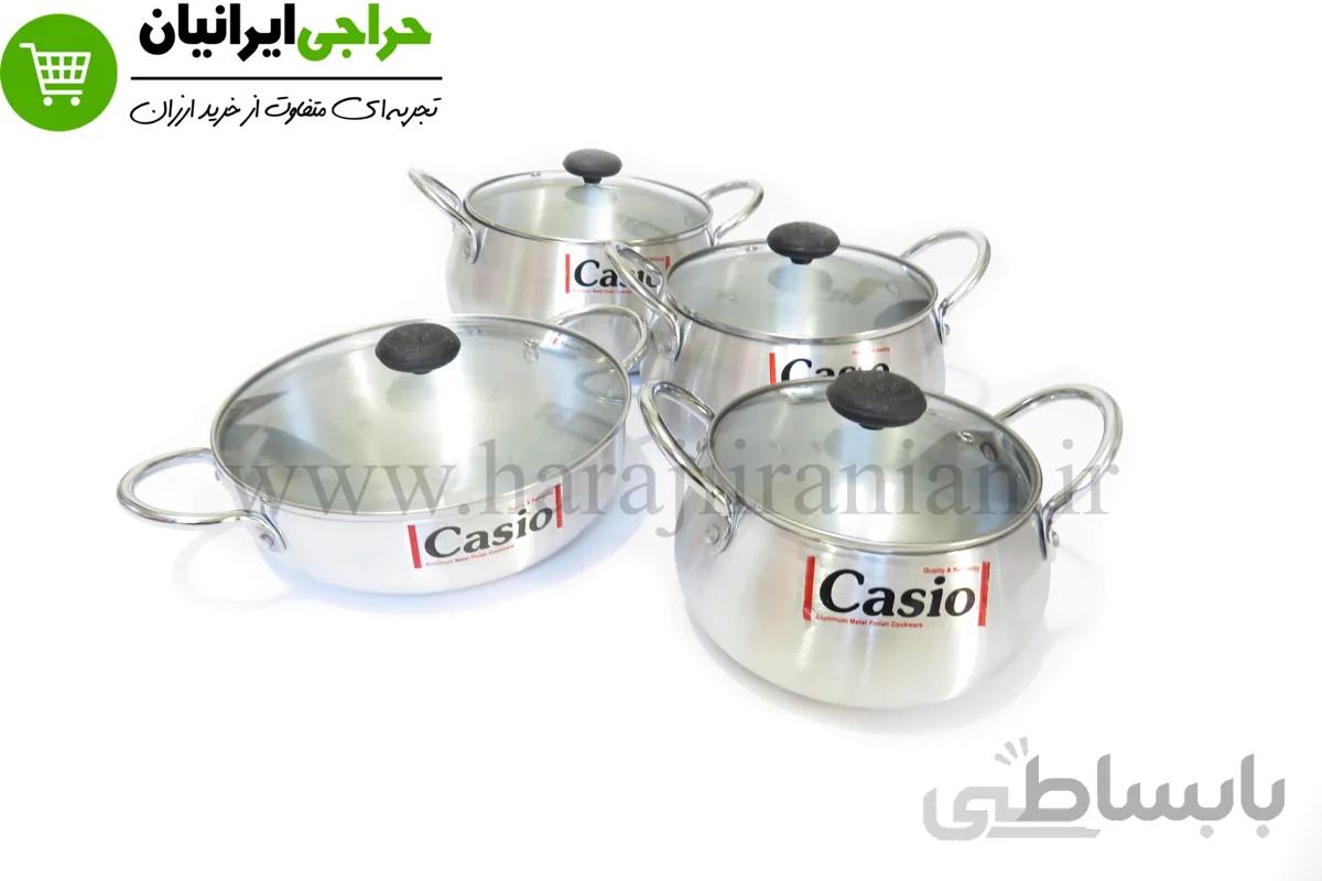 سرویس قابلمه 8 پارچه روحی کاسیو