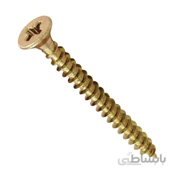 پیچ چوب 5 سانت چهارسو ضخامت 4.8 میلیمتر