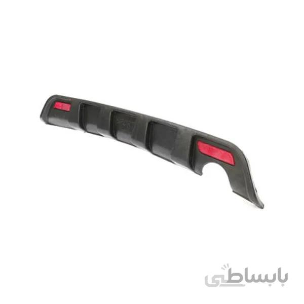 دیفیوزر سپر عقب پراید 111 شبرنگ دار ا Rear Lip Bumper Diffuser For Pride 111 Night Light