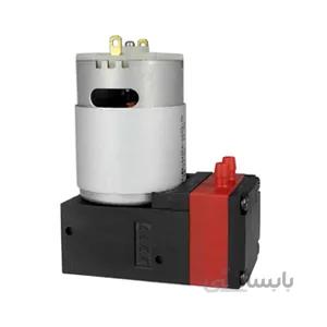 پمپ وکیوم هوای دیافراگمی 24 ولت مدل MV-SD820 با فشار منفی 82 کیلو پاسکال ا Carbon brush vacuum pump MV-SD820
