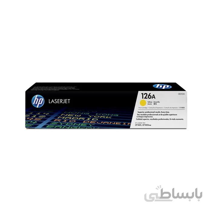 تونر کارتریج لیزری زرد اچ پی 126A