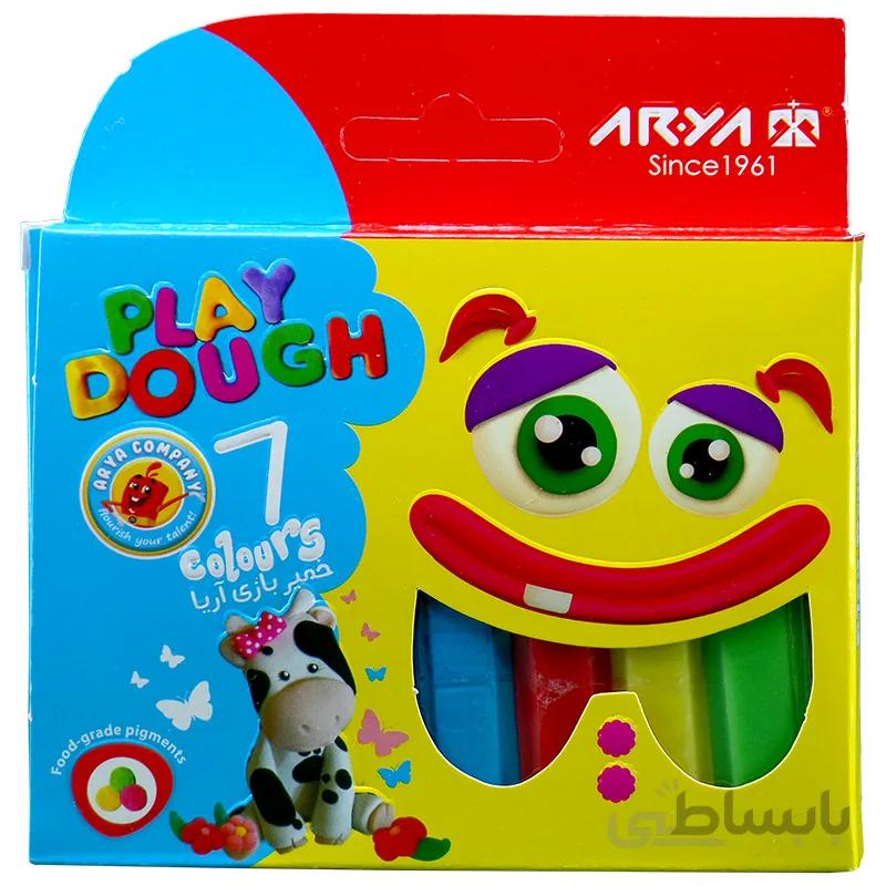 خمیر بازی 7 رنگ آریا کد 1047