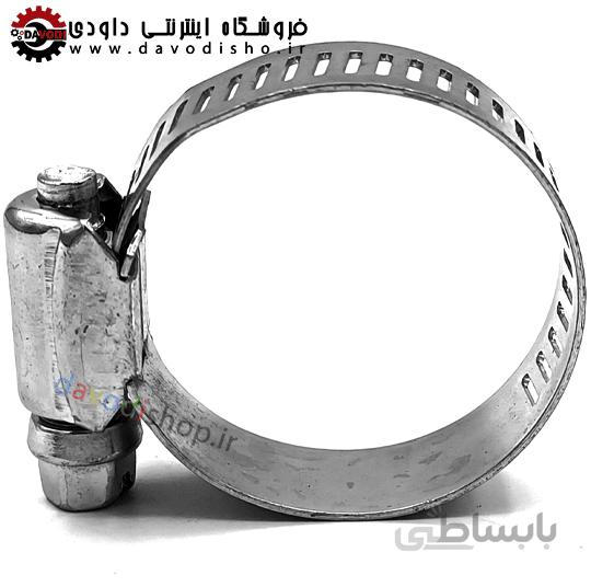 بست فلزی شیلنگ تایوان سایز ۳۶-۲۲ | "۱.۱/۲ مدل ws بسته ۱۰۰ عددی