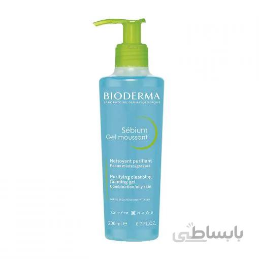 ژل شستوشوی صورت BIODERMA مدل Sebium