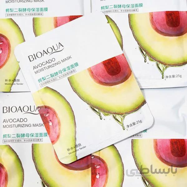 ماسک ورقه ای آووکادو بیوآکوا bioaqua | ماسک ورقه ای