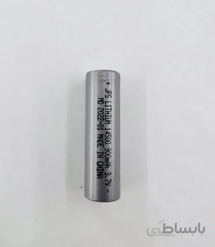 باتری لیتیوم شارژی 14500 جی پی اس 900 میلی آمپر 3.7 ولت