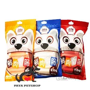 تشویقی سوسيس سگ در طعم مختلف برند Taotao pets به صورت فله