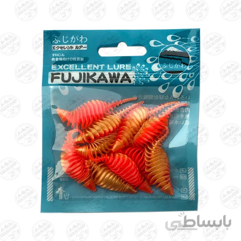 طعمه ژله ای طعم دار فوجیکاوا ژاپن قرمز و طلایی بسته 10 عددی