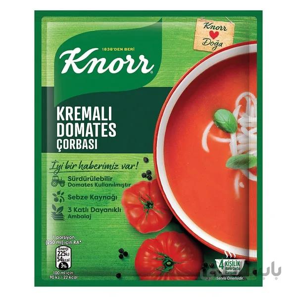 سوپ گوجه کنور 69 گرم – Knorr KREMALLI DOMATES CORBASI
